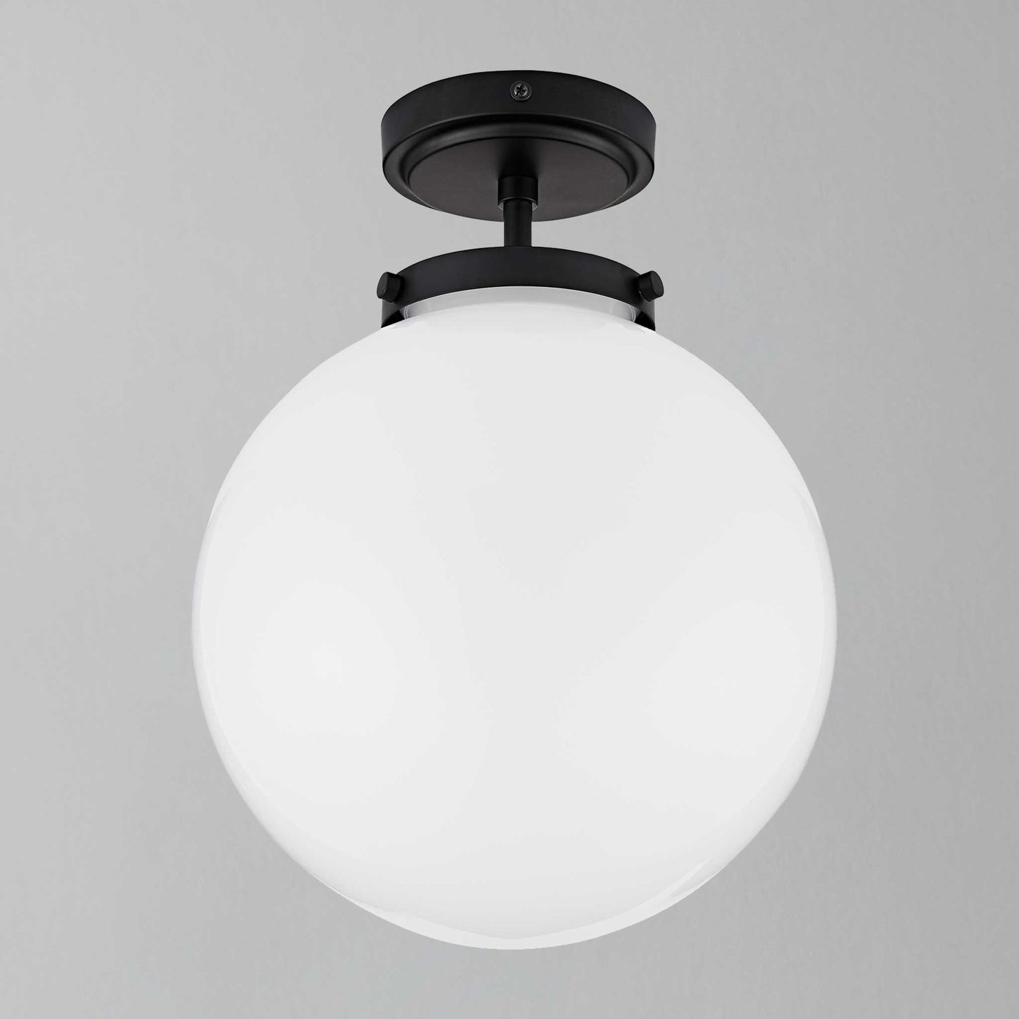 Elegant Round Glass Ceiling Lamp