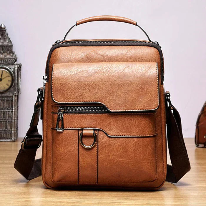 Premium Faux Leather Crossbody Bag