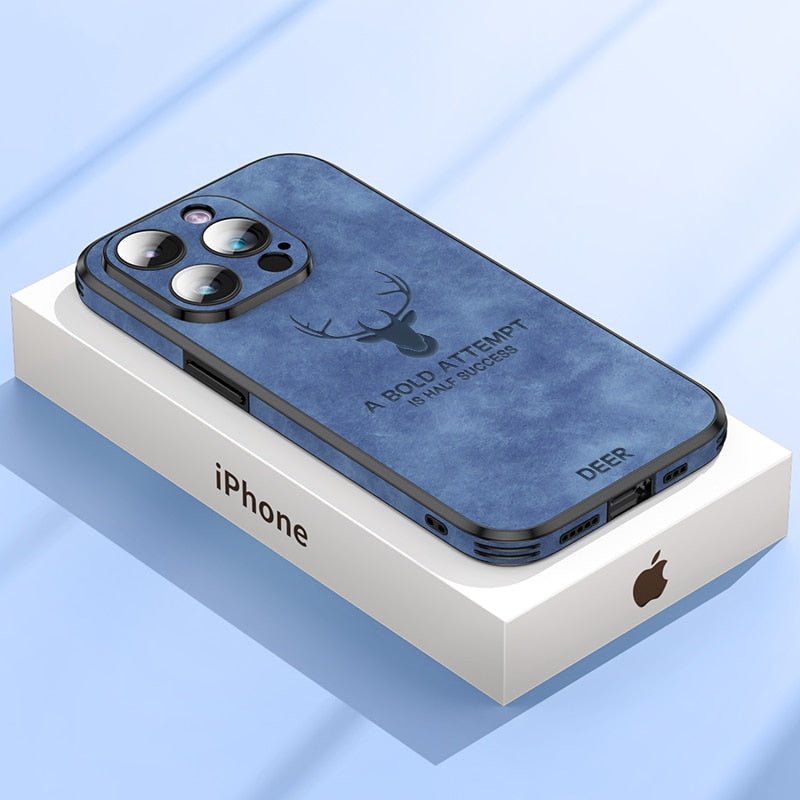 Premium Leather iPhone Case with Impact Protection