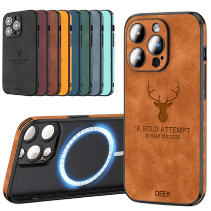 Premium Leather iPhone Case with Impact Protection