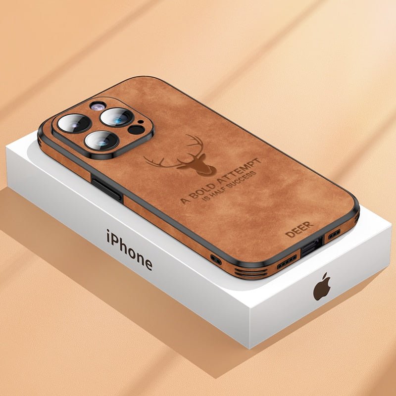 Premium Leather iPhone Case with Impact Protection