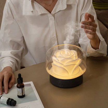 Premium Aroma Essential Oil Diffuser with LED Light - Fesara