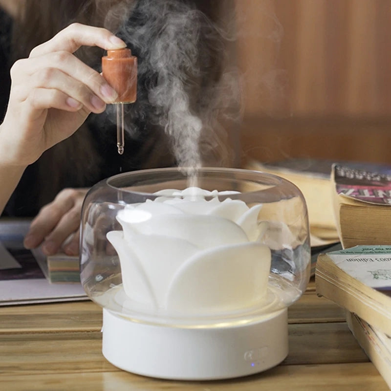 Premium Aroma Essential Oil Diffuser with LED Light