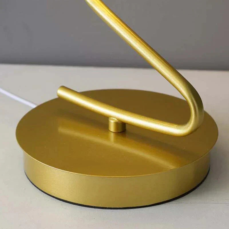 Elegant Glass Butterfly Desk Lamp