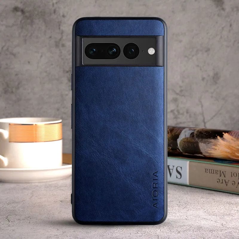 Premium Leather Google Pixel Cases with Shockproof Protection