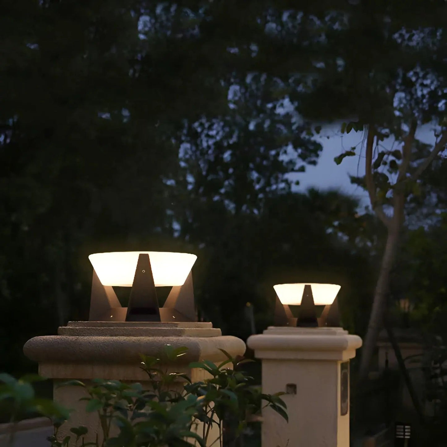 Premium Outdoor Solar Lantern with Asian Design