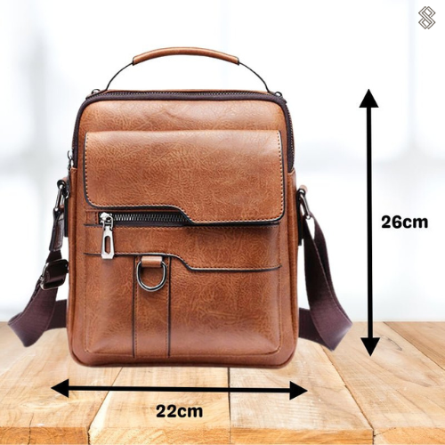Premium Faux Leather Crossbody Bag