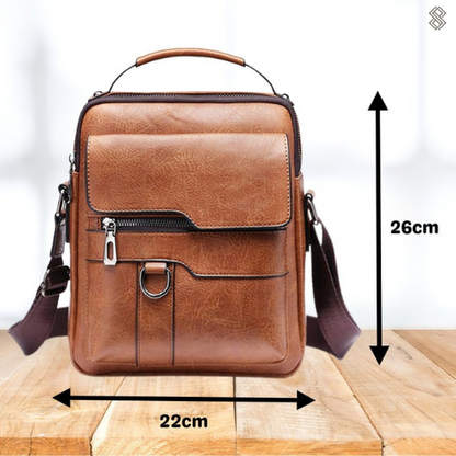 Premium Faux Leather Crossbody Bag