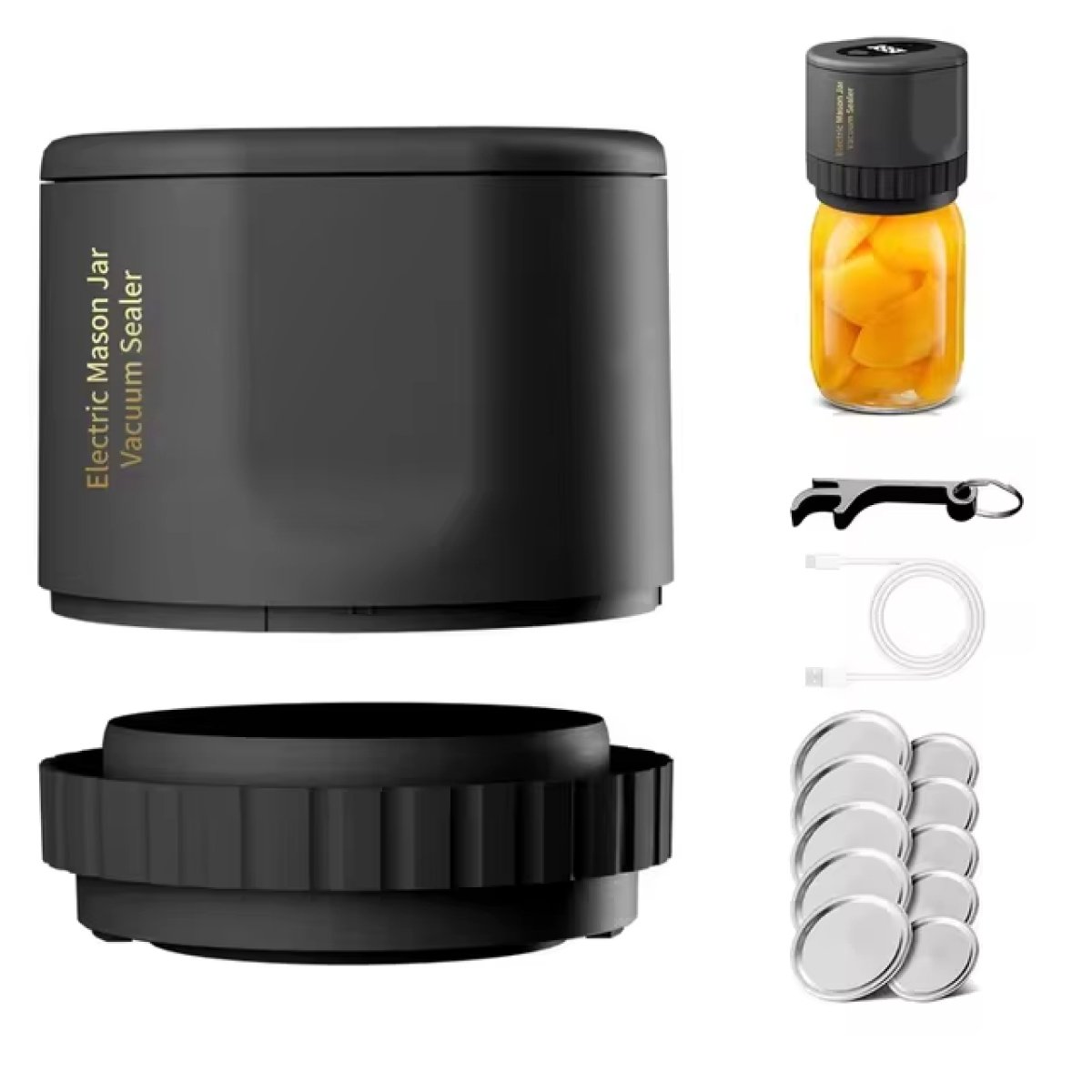 Automatic Food Jar Air Tight Sealer Set