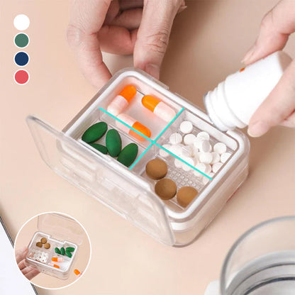 Travel Compact Pill Container