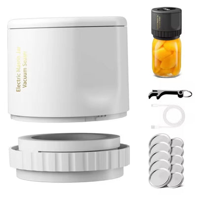 Automatic Food Jar Air Tight Sealer Set