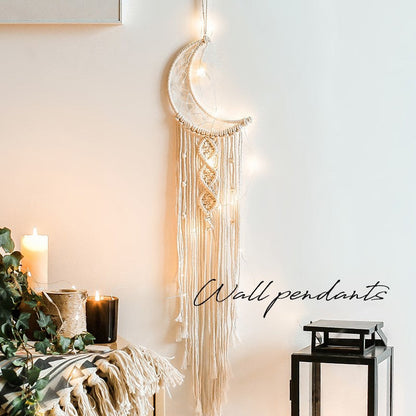 Boho Chic Macrame Wall Hanging Dreamcatcher