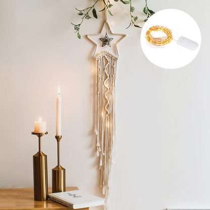 Boho Chic Macrame Wall Hanging Dreamcatcher