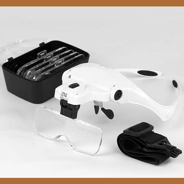 Premium LED Magnifying Glasses for Detailed Work - Fesara
