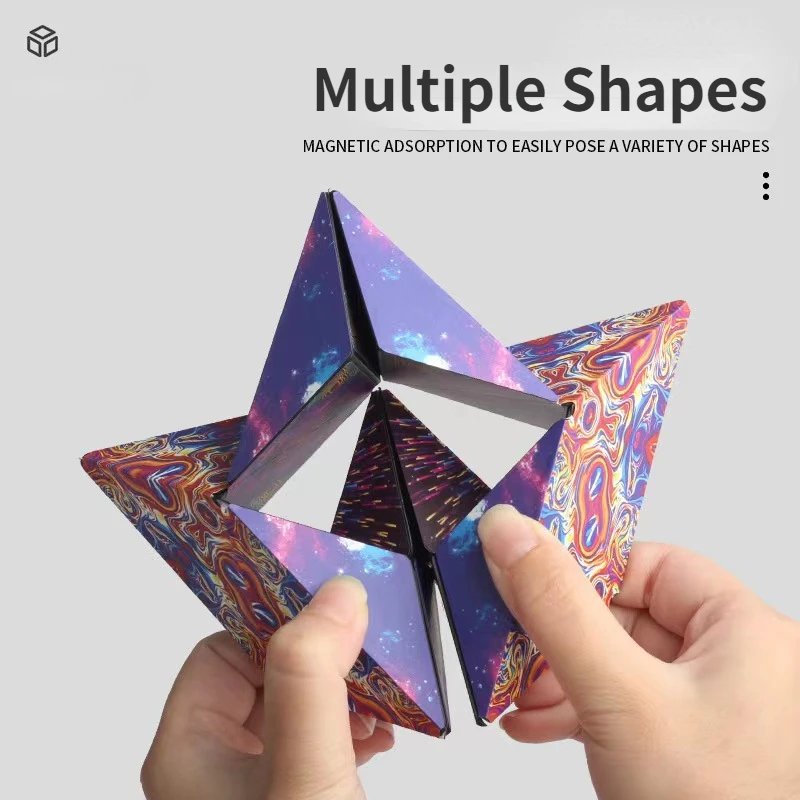 Fun 3D Magnetic Puzzle Cube for Kids