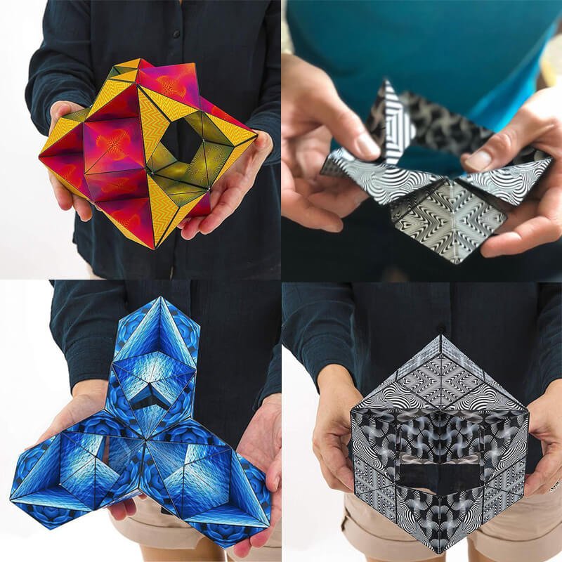 Fun 3D Magnetic Puzzle Cube for Kids