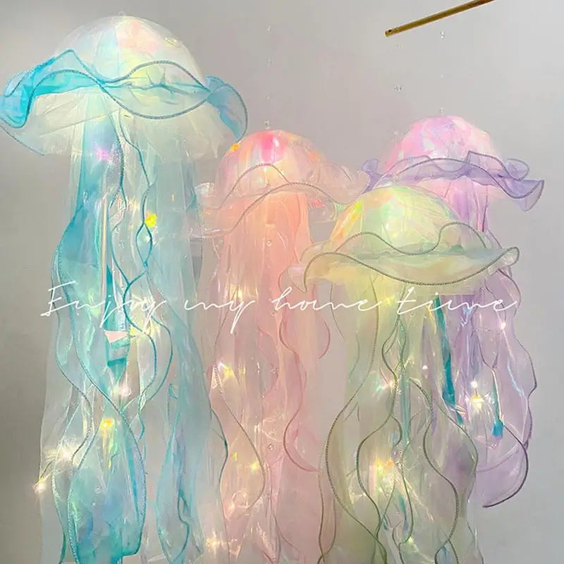 Colorful Ocean Fish Kids Bedroom Lamp
