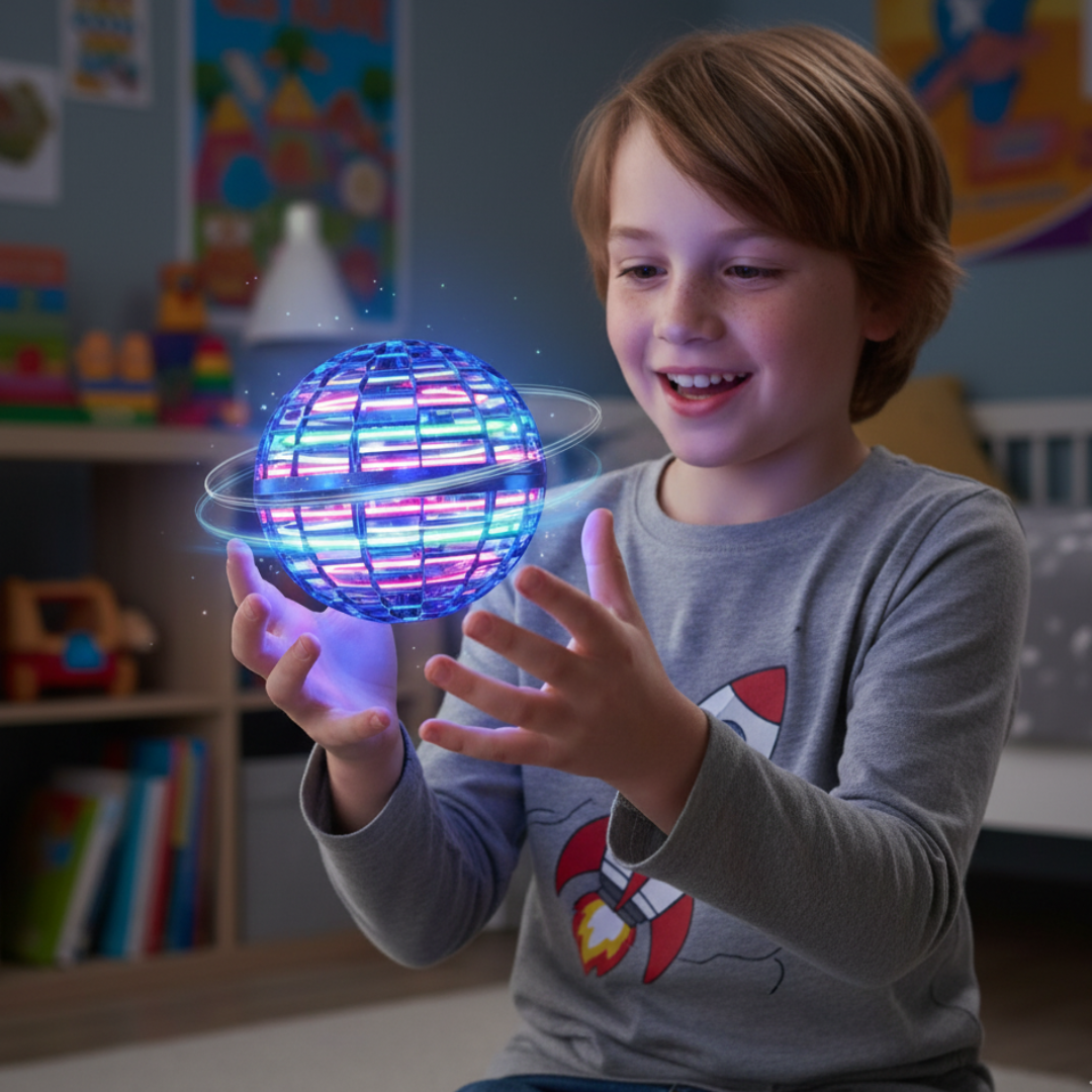 Sleek Levitating LED Ball - Fesara