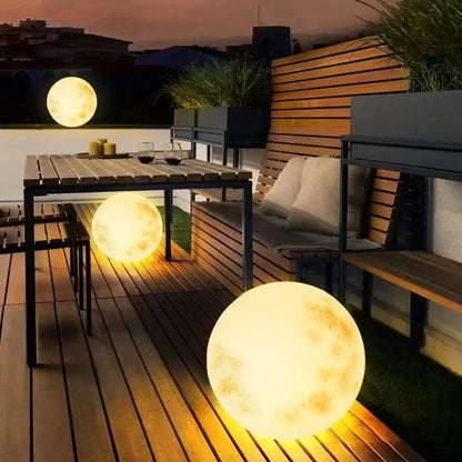 Beautiful Outdoor Solar Lamp - Moonlight Glow