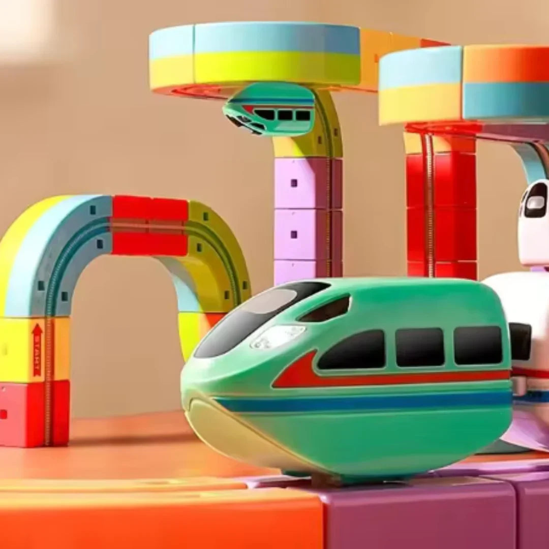 Fun Kids Magnetic Train Track Toy