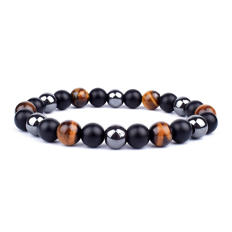 Strong Magnetic Black Stone Bracelet