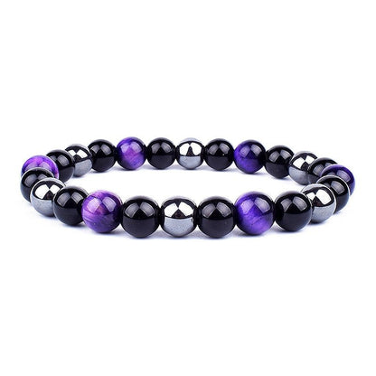Strong Magnetic Black Stone Bracelet