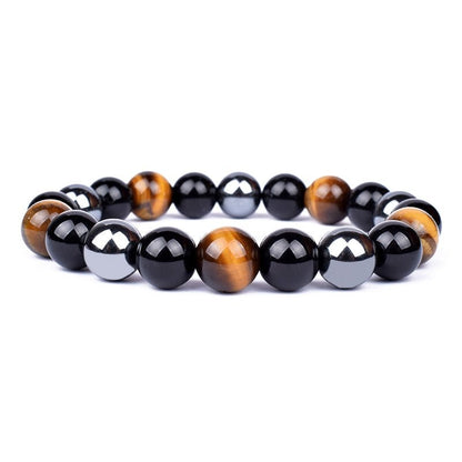 Strong Magnetic Black Stone Bracelet