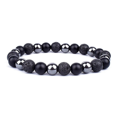 Strong Magnetic Black Stone Bracelet