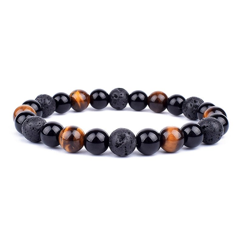 Strong Magnetic Black Stone Bracelet