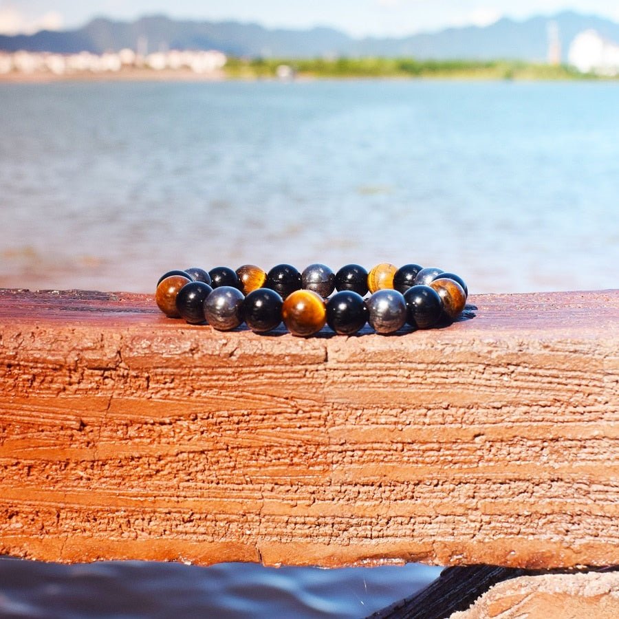 Strong Magnetic Black Stone Bracelet