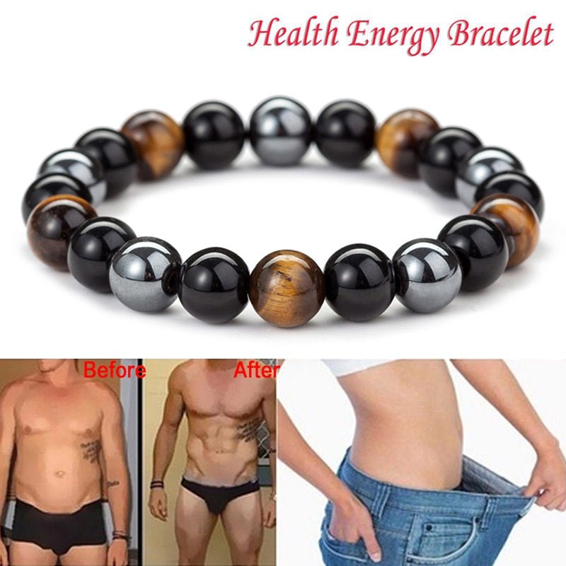 Strong Magnetic Black Stone Bracelet