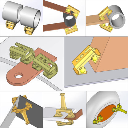 Strong Magnetic Welding Clamp