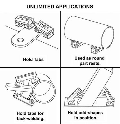 Strong Magnetic Welding Clamp