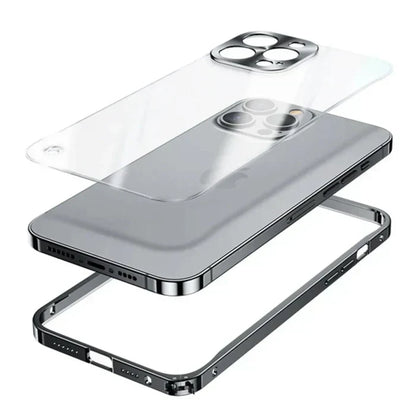 Strong MagSafe Case for iPhone 15 - Metal Shield - Fesara