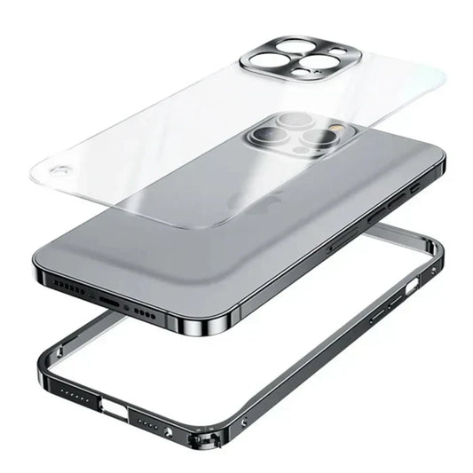 Strong MagSafe Case for iPhone 15 - Metal Shield - Fesara