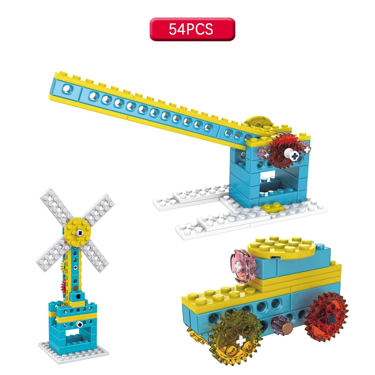 Fesara | 3in1 STEM Learning Building Blocks Toy Set