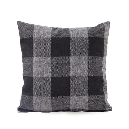 Classic Plaid Home Cushion Cover