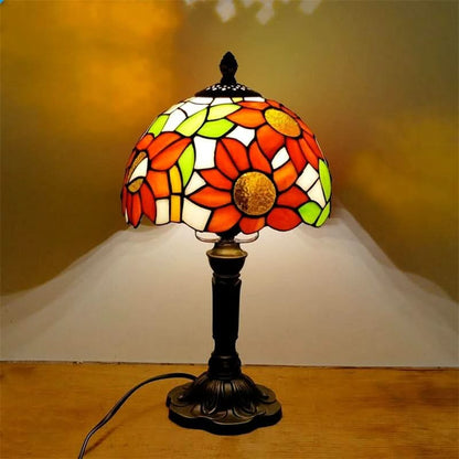 Vintage Style Glass LED Table Light Fixture