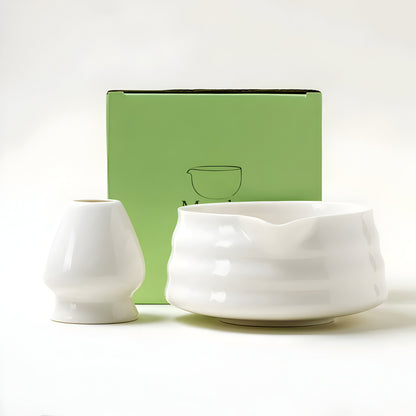 Green Tea Ceramic Cup Set