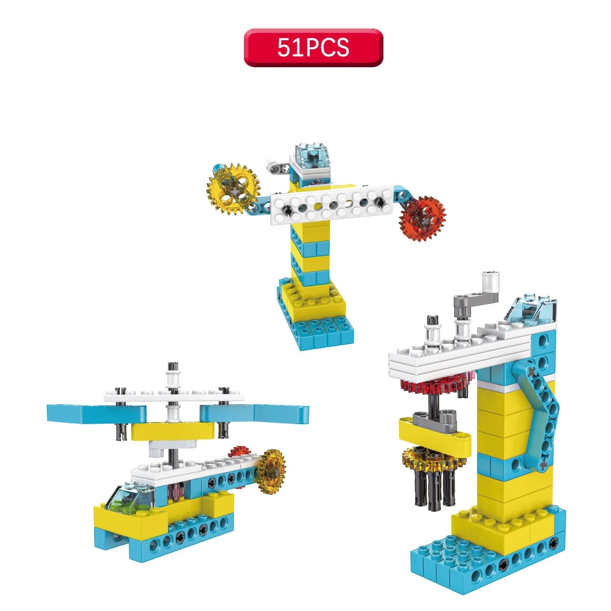 Fesara | 3in1 STEM Learning Building Blocks Toy Set