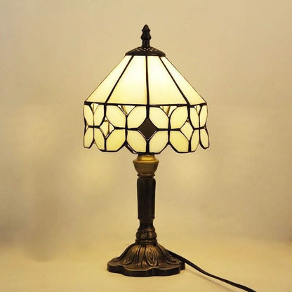 Vintage Style Glass LED Table Light Fixture
