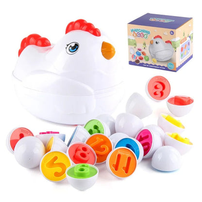 Educational Colorful Wooden Shape Sorter Toy
