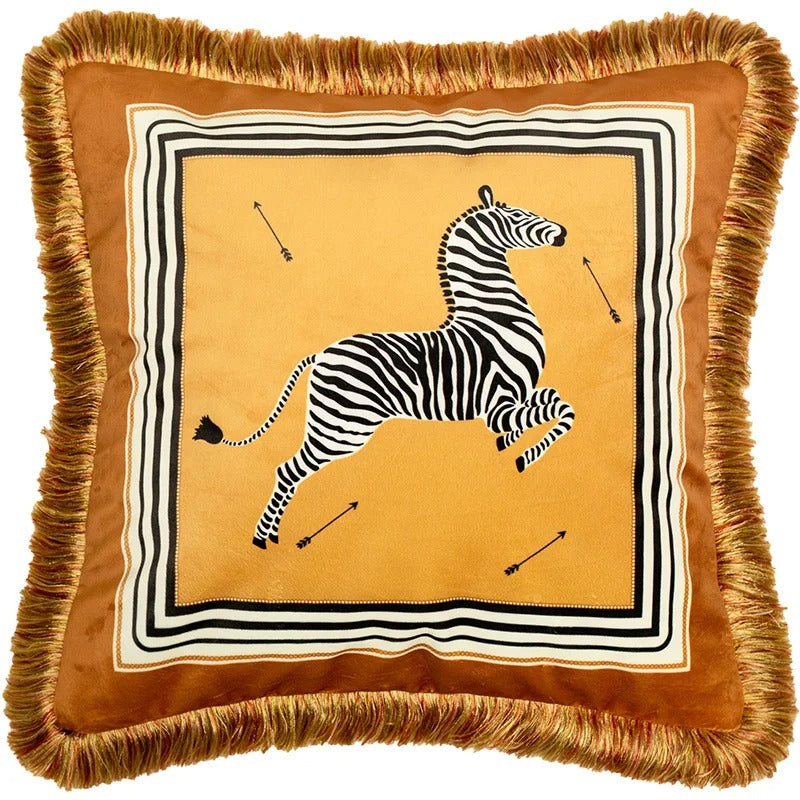 Premium Golden Pillowcase with Bee Pattern for Sophisticated Homes