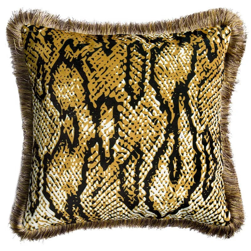 Premium Golden Pillowcase with Bee Pattern for Sophisticated Homes