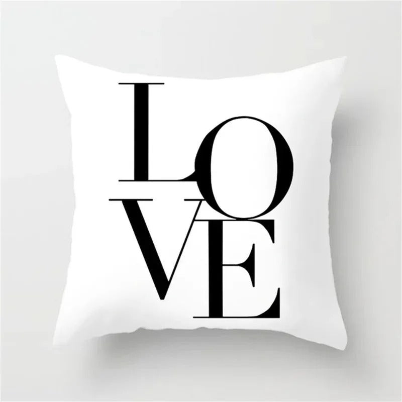 Decorative Patterned Pillow Cover for Home Decor