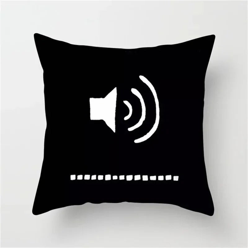 Decorative Patterned Pillow Cover for Home Decor