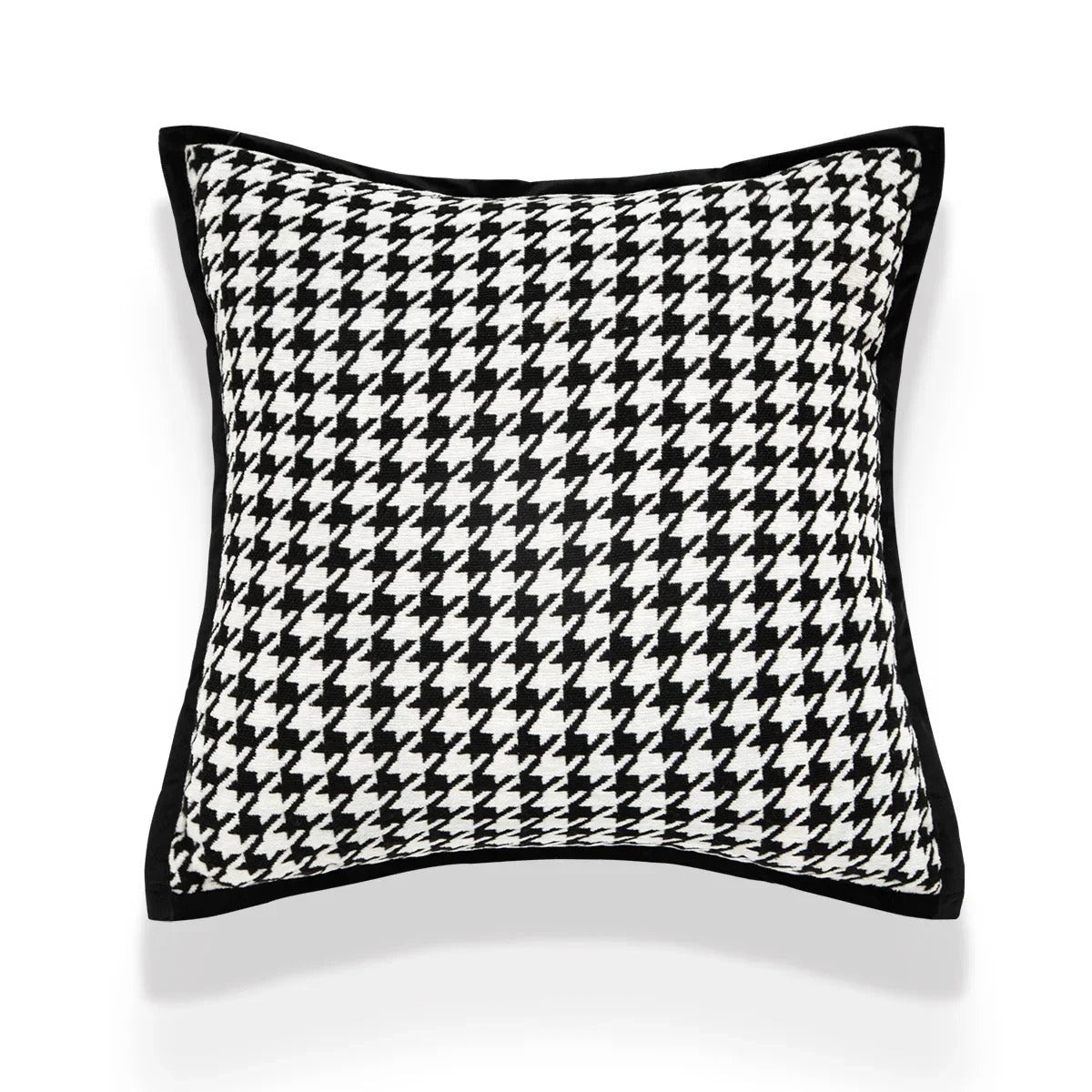 Soft Plush Reversible Geometric Cushion Cover