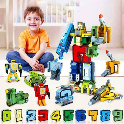 Fesara Building Play Action Figure with Numbers - Fesara