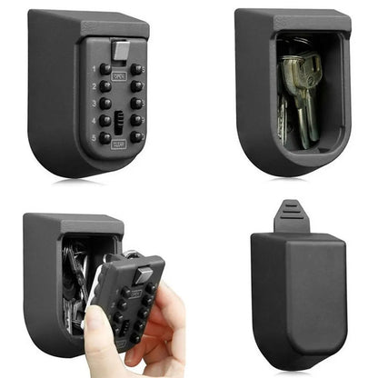 Secure Key Lock Box for Outdoor Key Storage