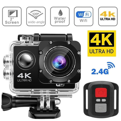 4K Action Camera Wifi Waterproof for Vlogging Sports
